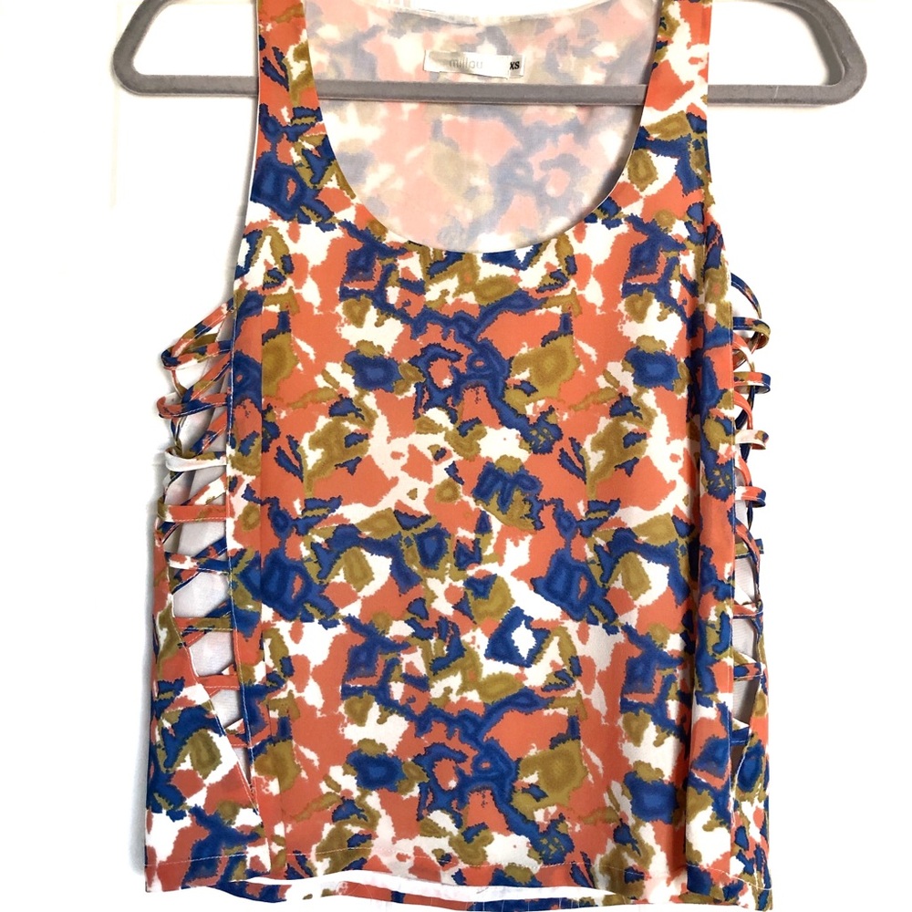 NWOT Lf Multi-colored Tank
